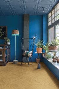 Quick Step: Impressive Patterns Chevron Oak Natural