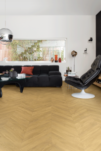 Quick Step: Impressive Patterns Chevron Oak Natural